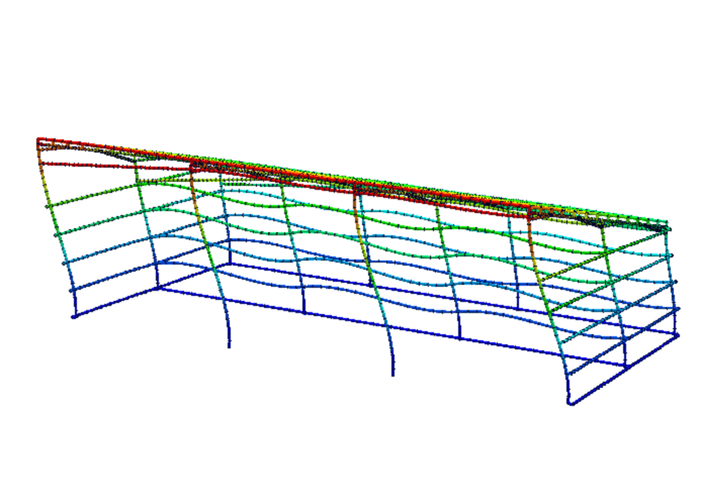 Analyse sismique hangar