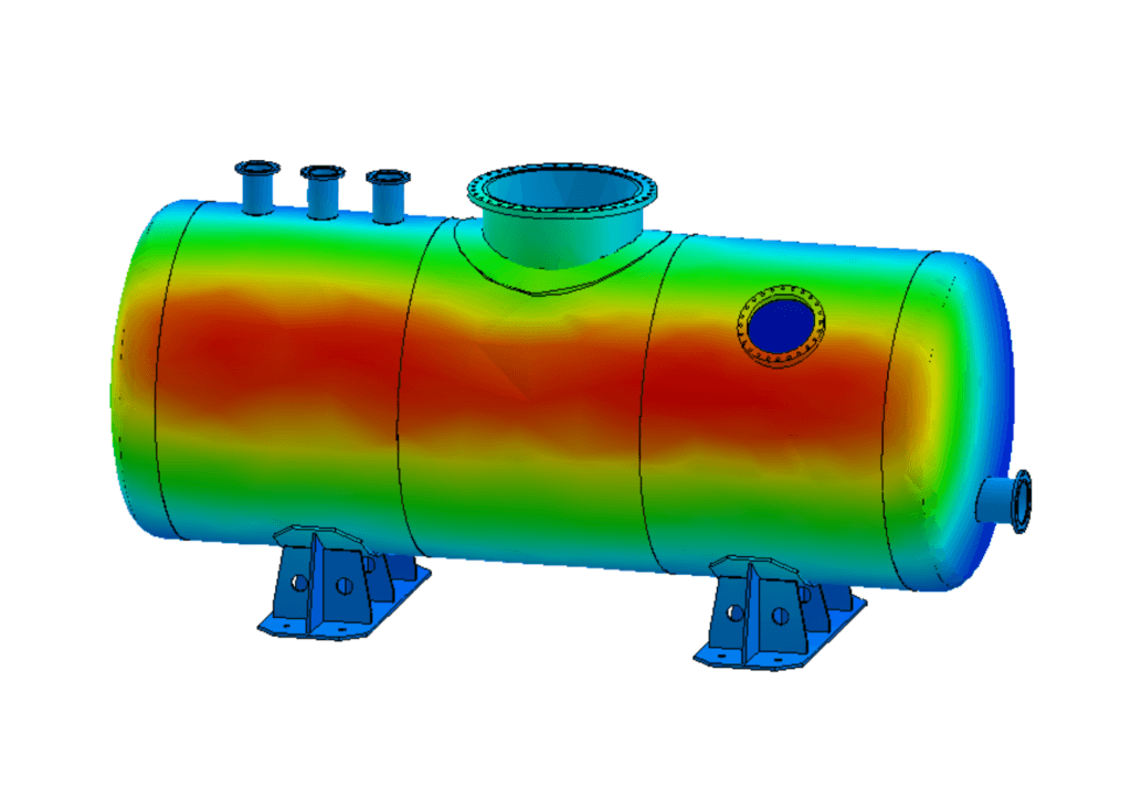 Analyse thermique rayonnement cuve