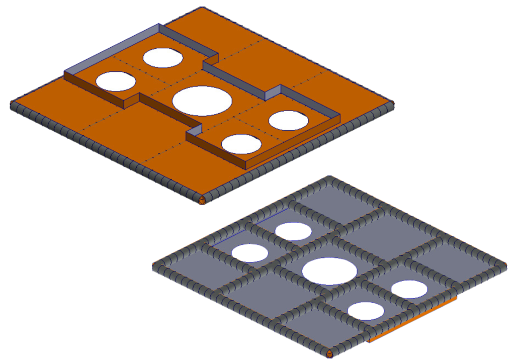 Calcul de structure modèle mixte