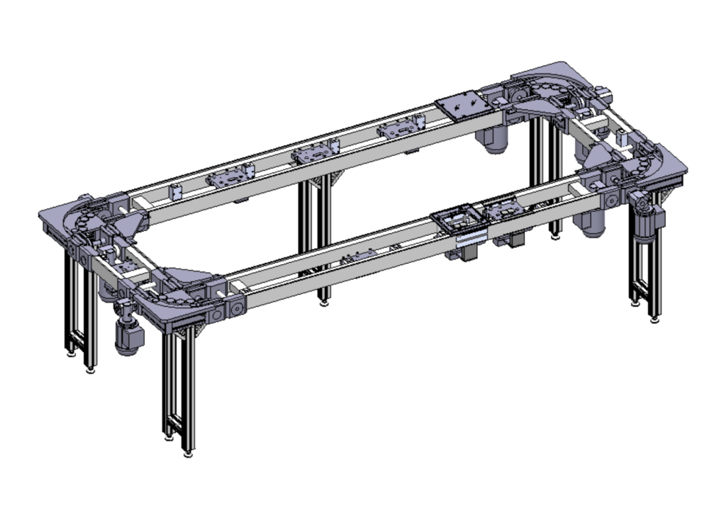 Étude machine spéciale convoyeur sans fin