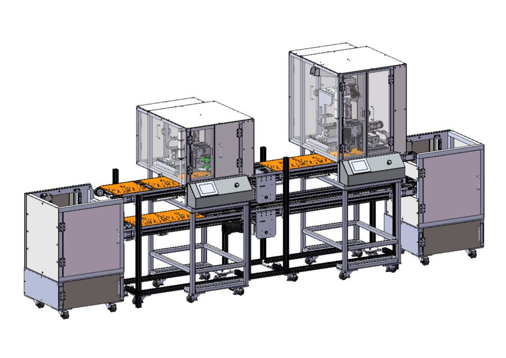 Étude machine spéciale ligne de vissage automatique