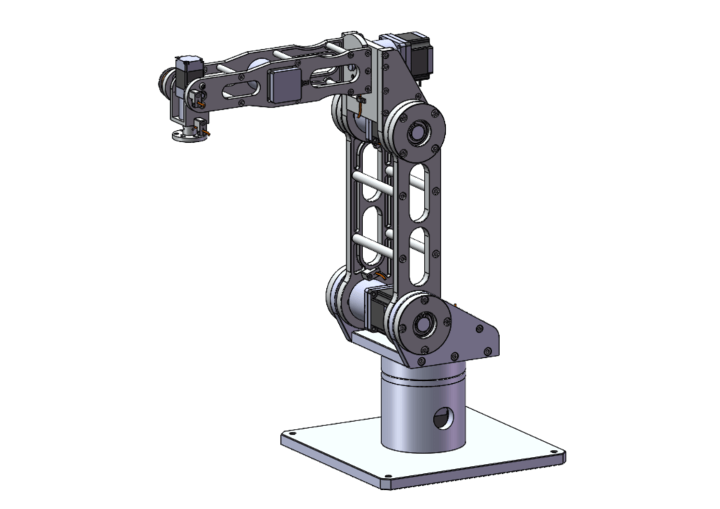 Étude outillage bras de manipulation 6 axes