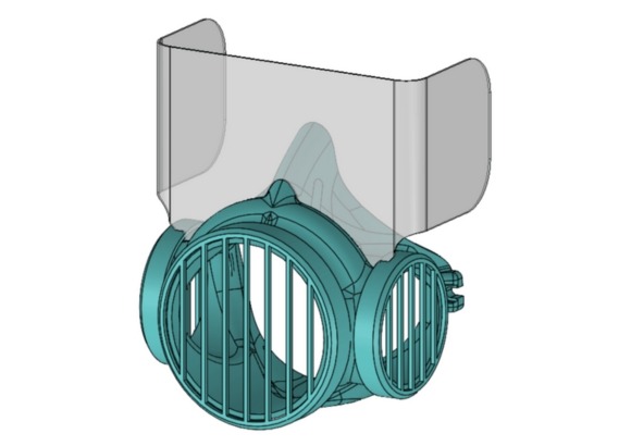 Conception prototype masque covid