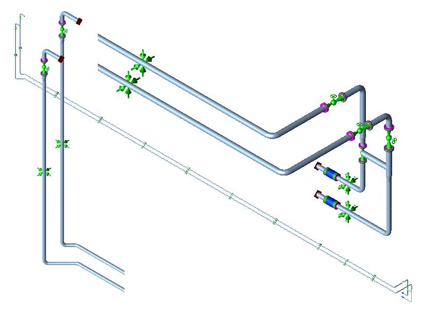 Réseau eau surchauffée